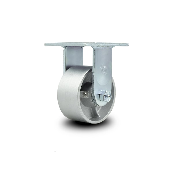 4 Inch Semi Steel Wheel Rigid Caster with Ball Bearing
